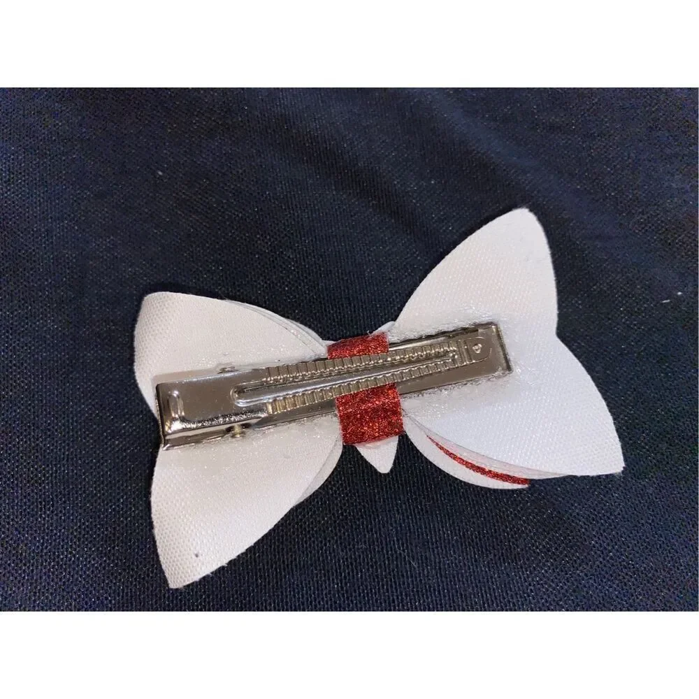 ⭐️5/$10⭐️ Red, White, and Blue Glitter Hair Bow